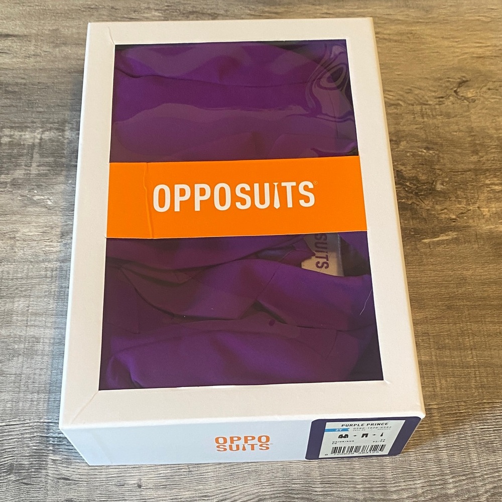 OppoSuits Vibrant Purple Suit Set